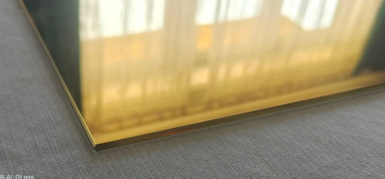 Zestaw pater lustrzanych złotych 6el. prostokąty 30cm słodki stół złota patera