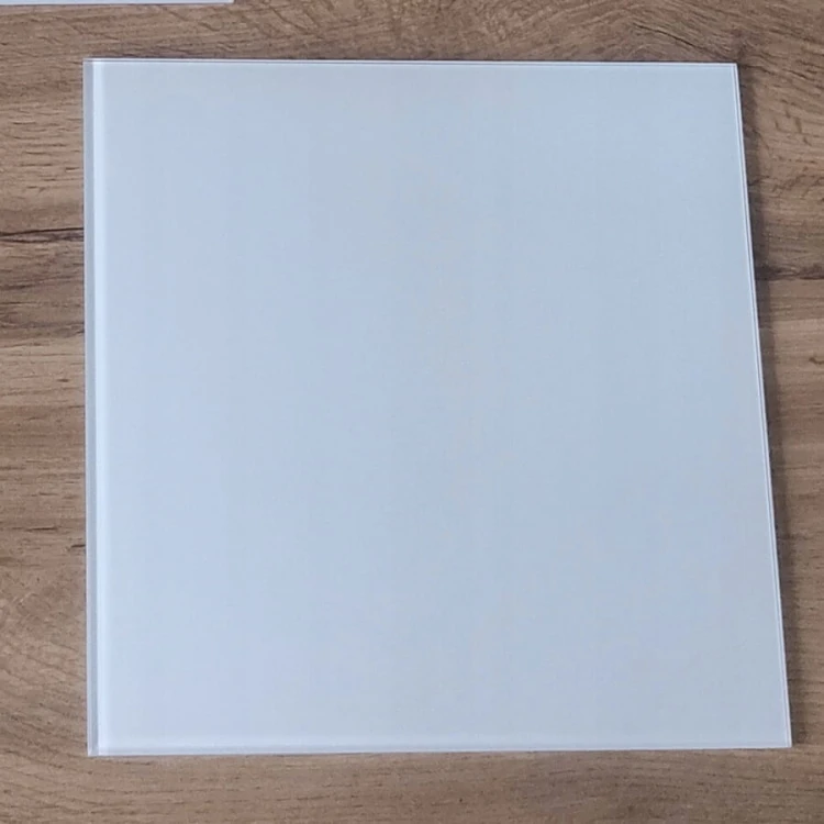 Tacka szklana 15x30 biała Lacobel Patera dekoracyjna Słodki stół Candy bar